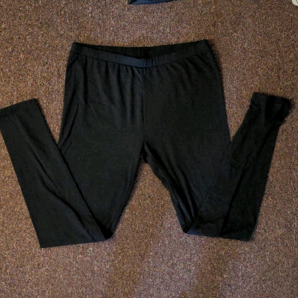 Thermal athletic leggings